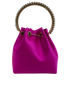 Bolso De Fiesta, 620&euro;, Bolso, Rosa, Seda - Satén, Vista trasera